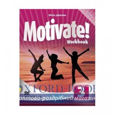 Робочий зошит Motivate! 3 Workbook with Audio CDs ISBN 9780230451520 замовити онлайн