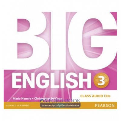 Диск Big English 3 CD adv ISBN 9781447950721-L заказать онлайн оптом Украина