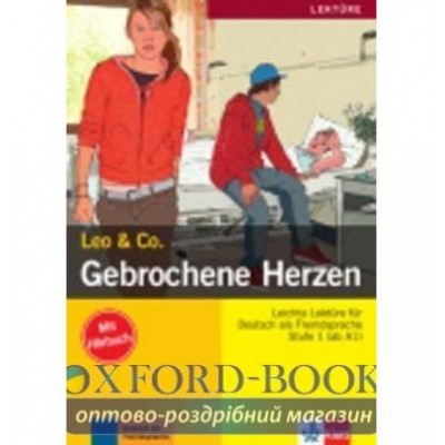 Gebrochene Herzen (A1-A2), Buch+CD ISBN 9783126064033 заказать онлайн оптом Украина