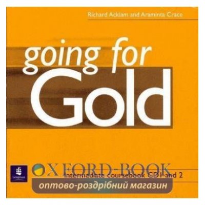 Диск Going for Gold Intermediate Class CDs ISBN 9780582518100 замовити онлайн