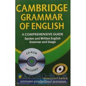 Книга Cambridge Grammar of English. A Comprehensive Guide Paperback with CD-ROM Carter, R. ISBN 9780521674393