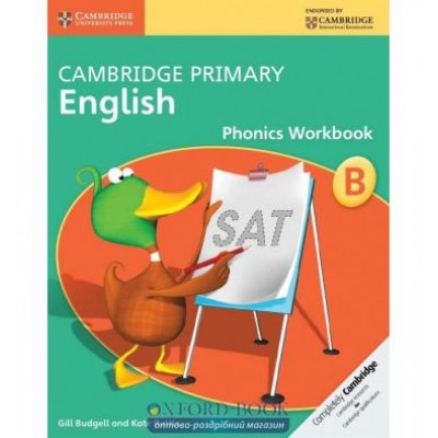 Робочий зошит Cambridge Primary English Phonics Workbook B ISBN 9781107675926 замовити онлайн