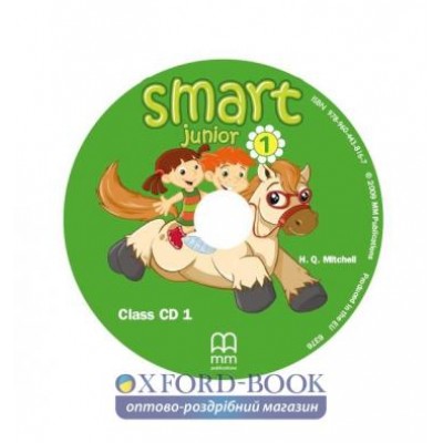 Книга Smart Junior for Ukraine 1A Class Audio CD ISBN 9786180519273 замовити онлайн