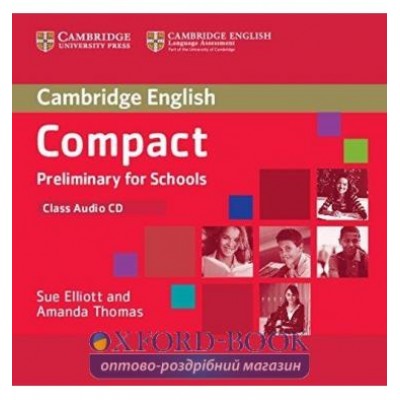 Compact Preliminary for Schools Class CD ISBN 9781107632622 замовити онлайн