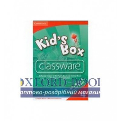 Kids Box 4 Classware CD-ROM Nixon, C ISBN 9780521140249 заказать онлайн оптом Украина