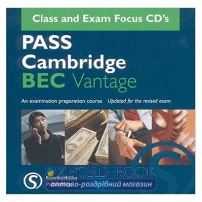 Pass Cambridge BEC Vantage Audio CD ISBN 9781902741338 заказать онлайн оптом Украина