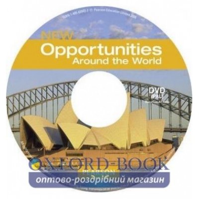 Диск Opportunities DVD Upper-Int New Around the World adv ISBN 9781405829427-L замовити онлайн