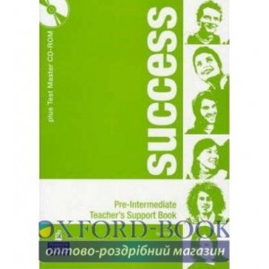 Книга для вчителя Success Pre-Interm Teachers book+TestMaster CD-ROM ISBN 9781405865098