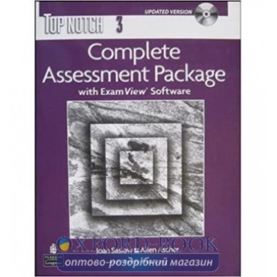 Книга Top Notch 3 Complete Assessment Package Version 2.0 with ExamView ISBN 9780135133163 замовити онлайн