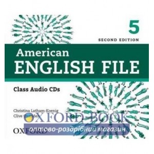 Диск American English File 2nd Edition 5 Class Audio CDs C1 Advanced ISBN 9780194775656