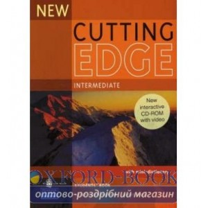 Підручник Cutting Edge Interm New Student Book+CD-Rom ISBN 9781405852296