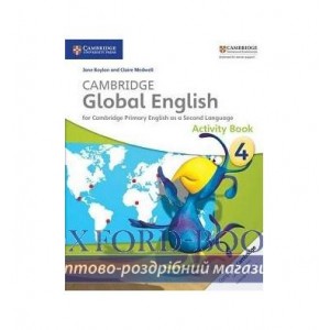 Робочий зошит Cambridge Global English 4 Activity Book Boylan, J ISBN 9781107613614