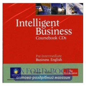 Диск Intelligent Business Pre-Interm Class CD (2) adv ISBN 9780582840515-L