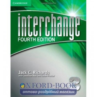 Робочий зошит Interchange 4th Edition 3 workbook Richards, J ISBN 9781107648746 замовити онлайн