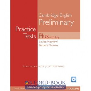 Підручник PET Practice Tests Plus 1 Students Book with CD ISBN 9781405822831