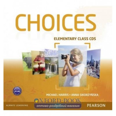 Диск Choices Elementary Class MP3 CD adv ISBN 9781408242445-L замовити онлайн