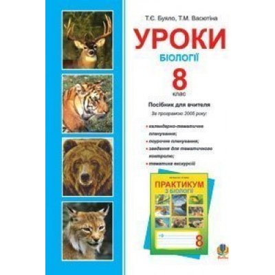 Уроки біології 8 клас замовити онлайн