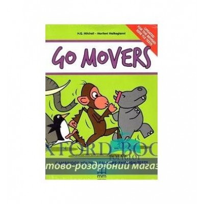 Підручник Go Movers Updated Students Book with CD for the Revised 2018 YLE Tests Mitchell, H ISBN 9786180519433 замовити онлайн