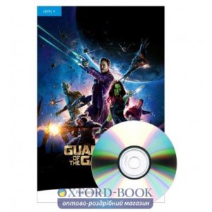 Книга Marvel 4 - The Guardians of the Galaxy + Audio CD ISBN 9781292208220