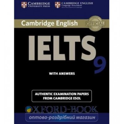 Книга Cambridge Practice Tests IELTS 9 Cambridge ESOL ISBN 9781107615502 замовити онлайн