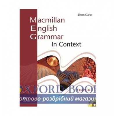macmillan english grammar in context essential without key with CD-ROM ISBN 9781405071468 заказать онлайн оптом Украина