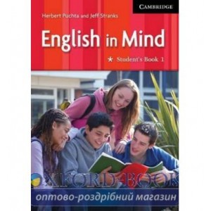 Підручник English in Mind 1 Students Book ISBN 9780521750462
