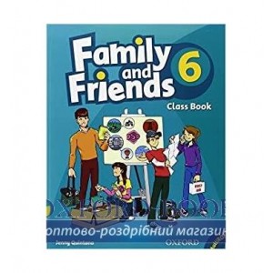 Книга Family & Friends 6 Class book + MultiROM ISBN 9780194803090