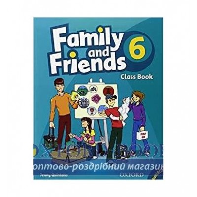 Книга Family & Friends 6 Class book + MultiROM ISBN 9780194803090 замовити онлайн