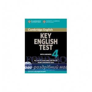 KET 4 Self-study Pack (SB with answers and Audio CDs) ISBN 9780521670838