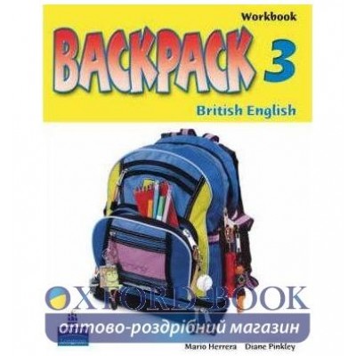 Робочий зошит Backpack 3 Workbook ISBN 9781405800174 замовити онлайн
