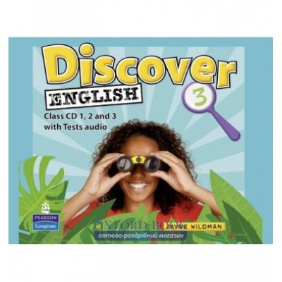 Discover English 3 Class CDs ISBN 9781405866507 замовити онлайн
