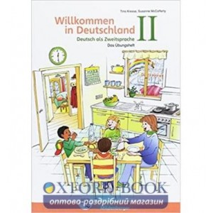 Книга Willkommen in Deutschland – Deutsch als Zweitsprache ?bungsheft II mit Stickerbogen und L?sungen ISBN 9783196995978