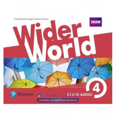 Диск Wider World 4 Class CD (4) adv ISBN 9781292107028-L замовити онлайн