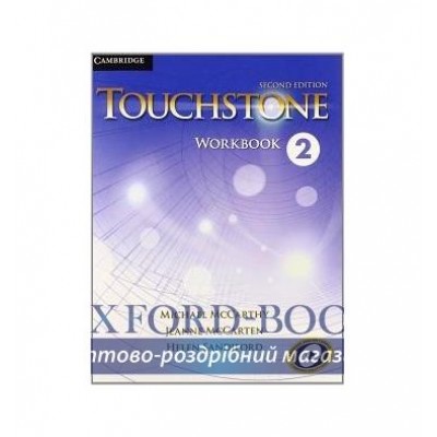 Робочий зошит Touchstone Second Edition 2 Workbook McCarthy, M ISBN 9781107690370 замовити онлайн