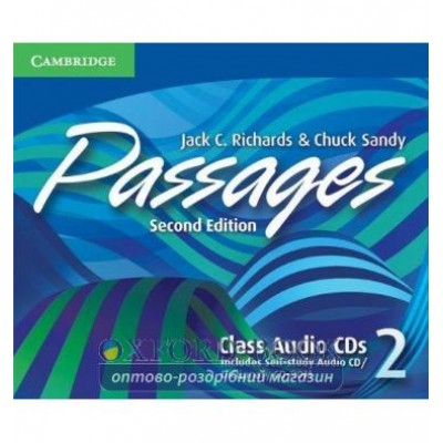 Passages 2nd Edition 2 Audio CDs (4) Richards, J ISBN 9780521683951 заказать онлайн оптом Украина