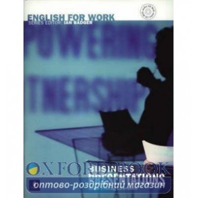 Книга English for Work: Business Presentation Pack ISBN 9780582539624 заказать онлайн оптом Украина