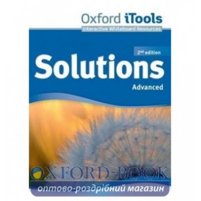 Ресурси для дошки Solutions Advanced Second Edition: iTools DVD-ROM ISBN 9780194553537 заказать онлайн оптом Украина