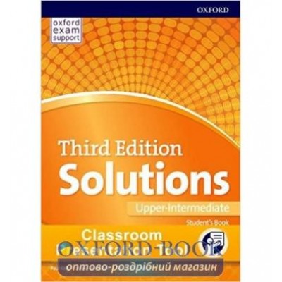 Книга Solutions 3rd Edition Upper-Intermediate CPT ISBN 9780194209021 замовити онлайн