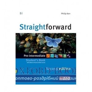 Підручник Straightforward 2nd Edition Pre-Intermediate Students Book with eBook Pack ISBN 9781786327642