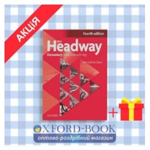 Робочий зошит New Headway 4ed. Elementary workbook with key & iChecker CD-ROM Pack ISBN 9780194770521