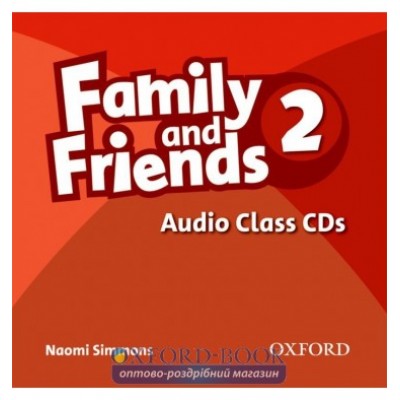 Family & Friends 2 Class CDs ISBN 9780194812177 заказать онлайн оптом Украина