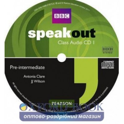 Диск Speak Out Pre-Intermediate Class CDs (2) adv ISBN 9781408216736-L замовити онлайн
