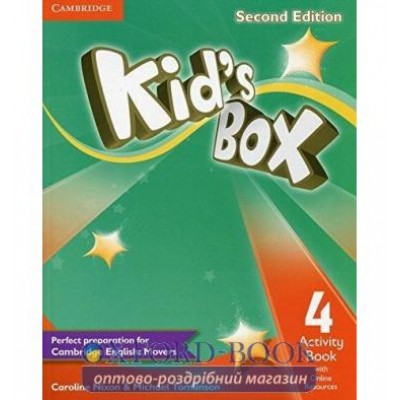 Робочий зошит Kids Box Second edition 4 Activity Book with Online Resources Nixon, C ISBN 9781107661462 замовити онлайн