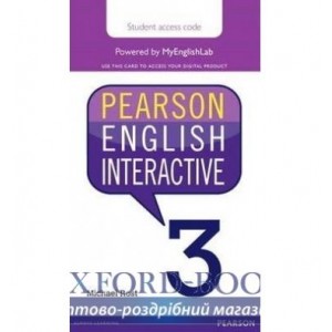 Книга Pearson English Interactive 3 Student Version, International English ISBN 9780133833010