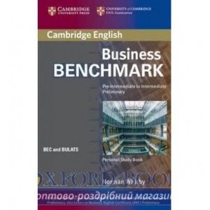Книга Business Benchmark Pre-int/Intermediate Personal Study Book ISBN 9780521672863