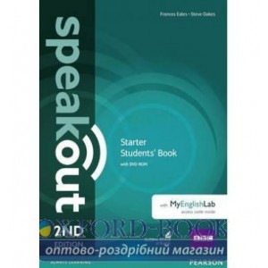 Підручник Speak Out 2nd Starter Students Book+DVD MEL ISBN 9781292115993