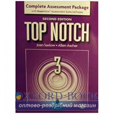 Книга Top Notch 2ed 3 comp.assess.pk ISBN 9780132470711 замовити онлайн