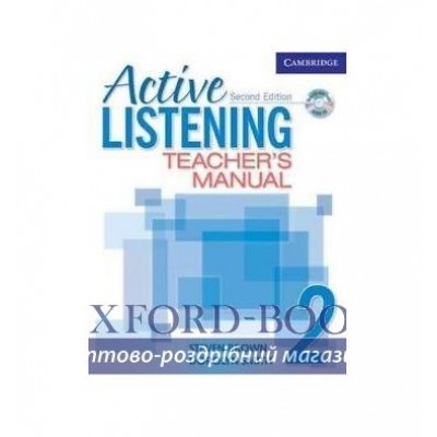 Active Listening 2 Teachers Manual with Audio CD ISBN 9780521678186 заказать онлайн оптом Украина