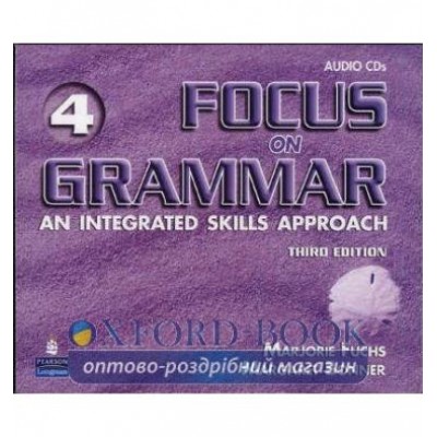 Диск Focus on Grammar first edition 4 High-Interm Audio CDs (3) adv ISBN 9780131912380-L замовити онлайн