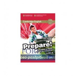 Підручник Cambridge English Prepare! Level 5 Students Book and online workbook Capel, A ISBN 2000960033160